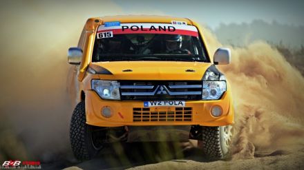 Wojciech Bogusławski i Marek Kaczmarek - Mitsubishi Pajero Turbo Diesel V8.