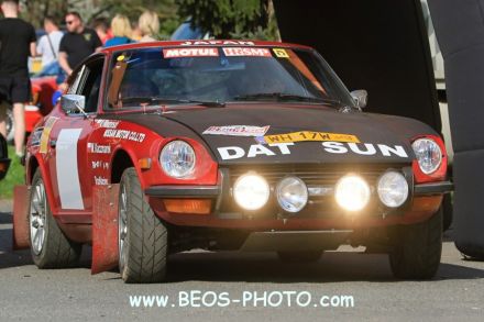 Andrzej Wodziński i Marek Kaczmarek - Datsun 240Z.