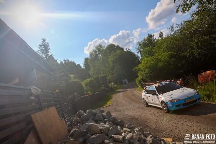 Marek Demel i Marek Kaczmarek - Honda Civic VTi (EG6).