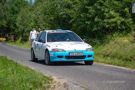 Marek Demel i Marek Kaczmarek - Honda Civic VTi (EG6).