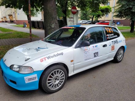 Marek Demel i Marek Kaczmarek - Honda Civic VTi (EG6).
