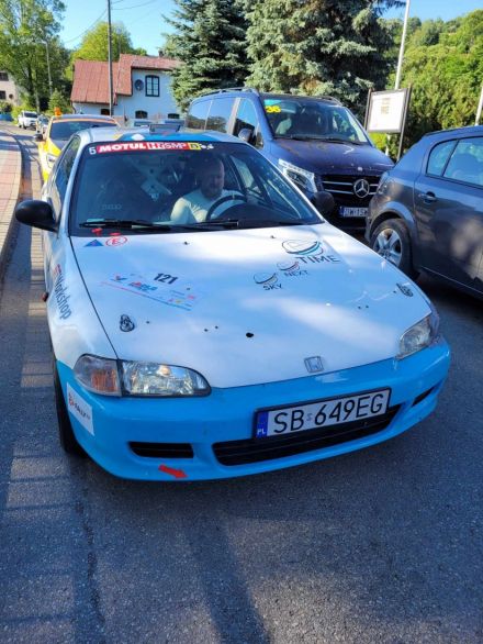 Marek Demel i Marek Kaczmarek - Honda Civic VTi (EG6).
