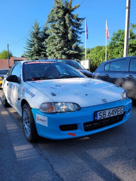 Marek Demel i Marek Kaczmarek - Honda Civic VTi (EG6).