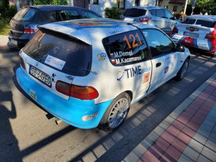 Marek Demel i Marek Kaczmarek - Honda Civic VTi (EG6).
