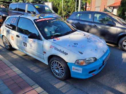Marek Demel i Marek Kaczmarek - Honda Civic VTi (EG6).