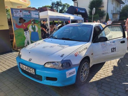 Marek Demel i Marek Kaczmarek - Honda Civic VTi (EG6).