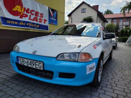 Marek Demel i Marek Kaczmarek - Honda Civic VTi (EG6).