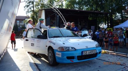 Marek Demel i Marek Kaczmarek - Honda Civic VTi (EG6).