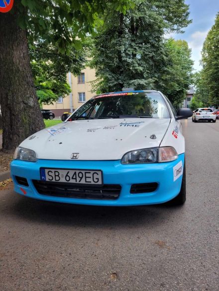 Marek Demel i Marek Kaczmarek - Honda Civic VTi (EG6).