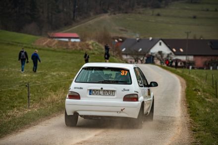 Jan Sikorski i Marek Kaczmarek - Citroen Saxo VTS.