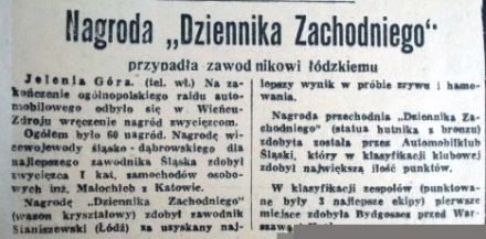 Rajd Polski 1946r