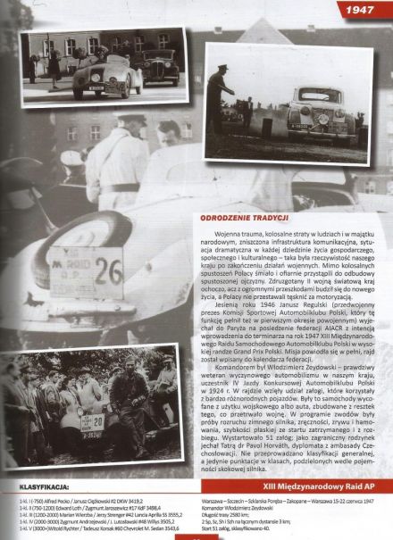 Rajd Polski - 1947r