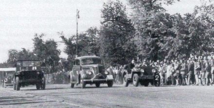 Wyścig uliczny-Warszawa - 1947r.