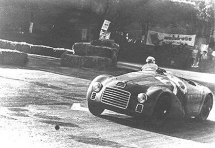Franco Cortese – Ferrari 125 Spyder.