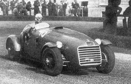 Franco Cortese – Ferrari 125 Spyder Corsa.