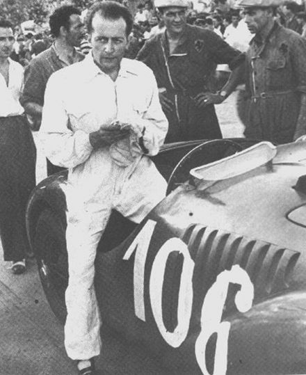  Ferdinando Righetti – Ferrari 125 Spyder.