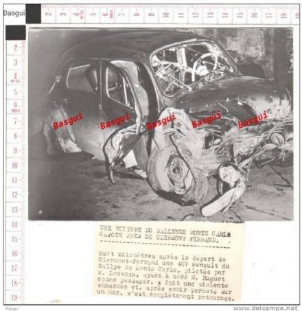 Louveau i Huguet – Renault 4 CV.