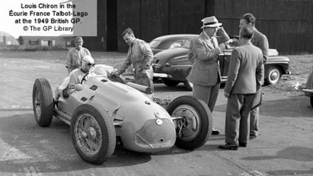 Louis Chiron – Talbot Lago T26C.