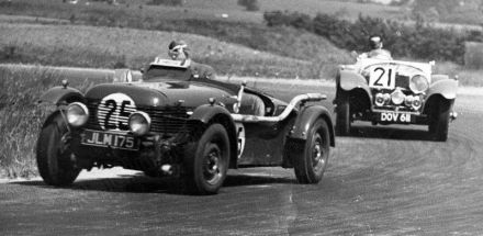 Charles Marris – Jaguar 100 SS.