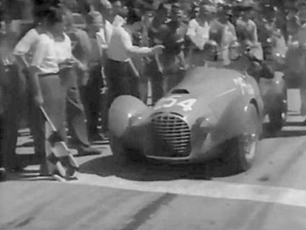 Roberto Vallone i Franco Meloni – Ferrari 166 SC.