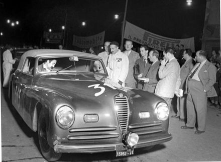 Massimo Alesi i Alberto Alesi – Alfa Romeo 6C 2500 Spider.