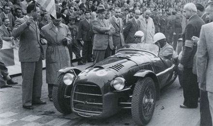  F.Mosters i T.Bianchi – Ferrari 166 SC.