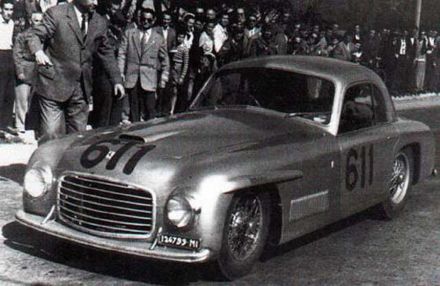 Giampiero Bianchetti i Sala – Ferrari 166S Coupe Allemano.