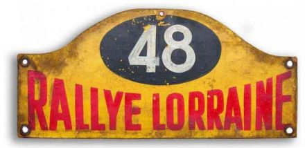 Rallye Loraine 1950r