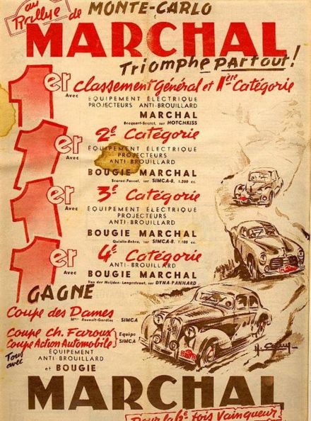 20 Rajd Monte Carlo 1950r