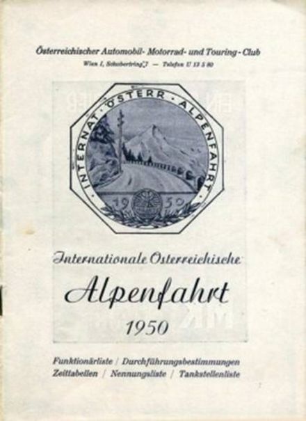 2 Rajd Alpenfachrt 1950r