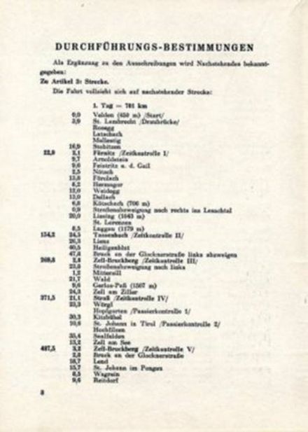 2 Rajd Alpenfahrt 1950r