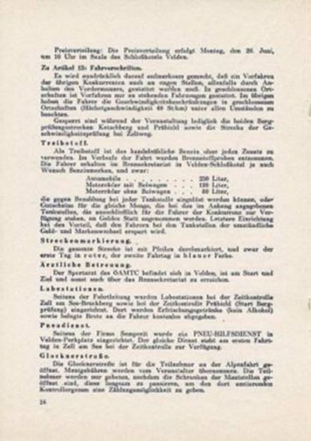 2 Rajd Alpenfahrt 1950r