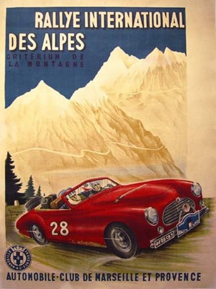 13 Rajd Alp 1950r