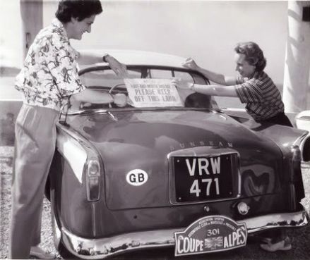 13 Rallye International des Alpes 1950r