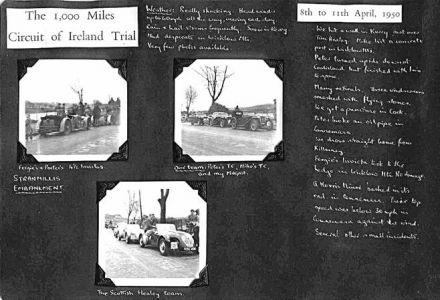 Circuit of Ireland Trial - 1950r.
