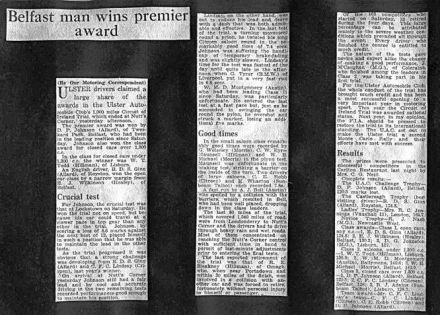 Circuit of Ireland Trial - 1950r.