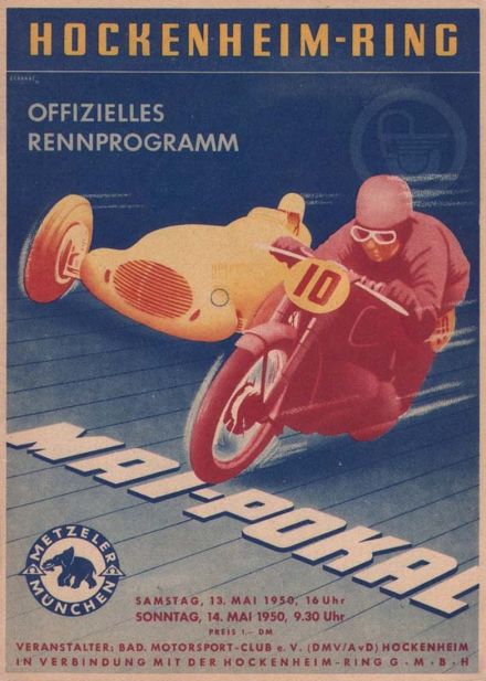Hockenheim Maipokal 1950r