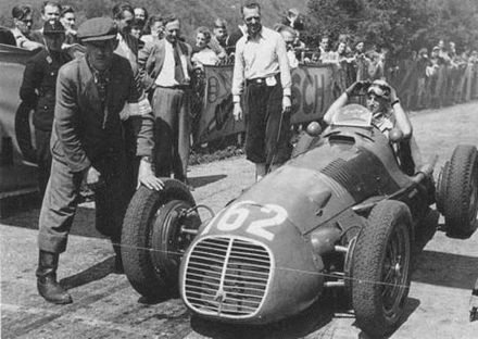 Freiburg Hill Climb 1950r