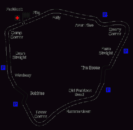 Castle Combe 1950r