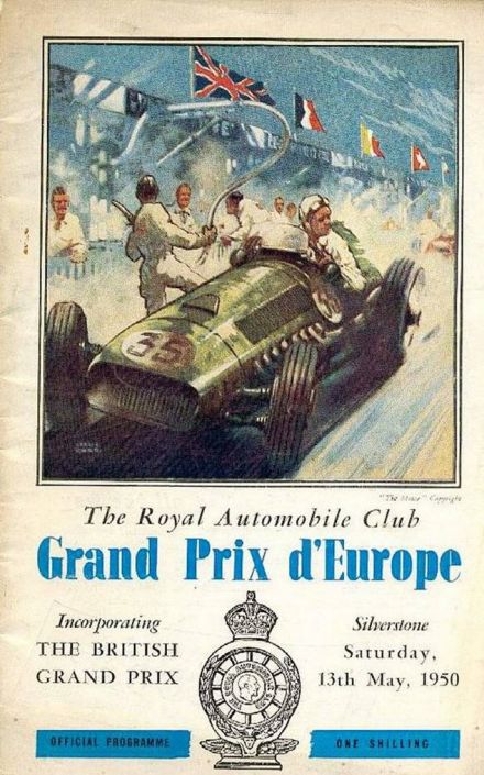 G.P.Silverstone 1950r