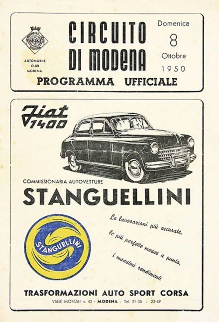 G.P.Modena 1950r