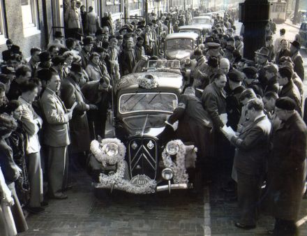 J.van Nes, J.A.Scheerder i A.L.A.van Oudgaarden – Citroen BL 11.