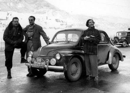 A.Costa i R.Hartmann - Renault 4 CV.