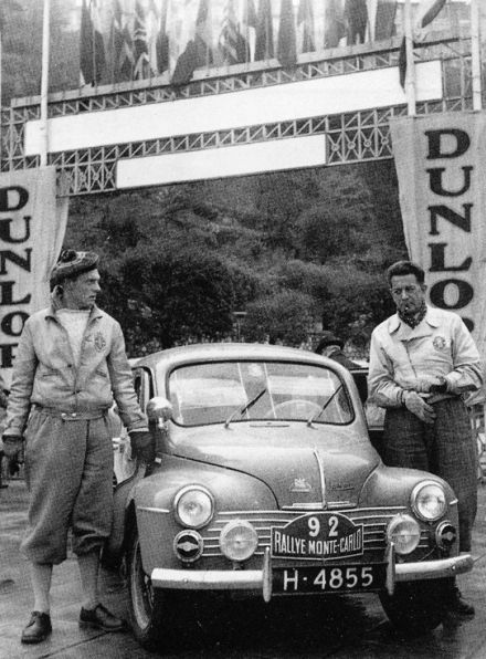 P.J.Nortier i B.L.van der Wansem - Renault 4 CV.