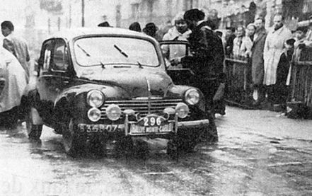 A.Itier  R.Rispal - Renault 4 CV.
