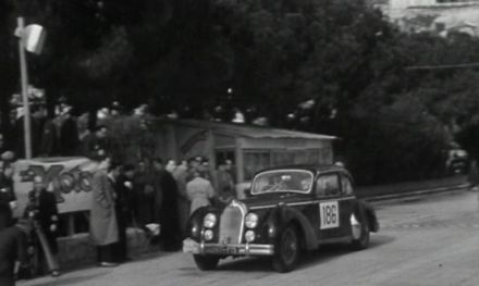 P.Levegh i H.Marmonier - Talbot Lago Record.