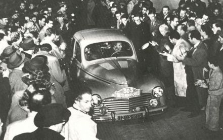 F.de Cortanze i Francois Ginette Sigrand – Peugeot 203.