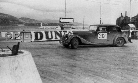 Ch.Polis i R.Sevenstern - Bentley Mk VI.
