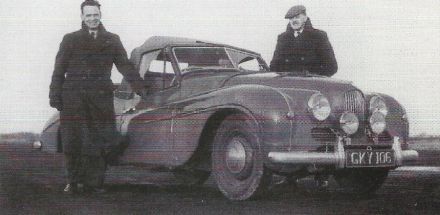 T.C.Wise i H.Grimley – Jowett Jupiter.