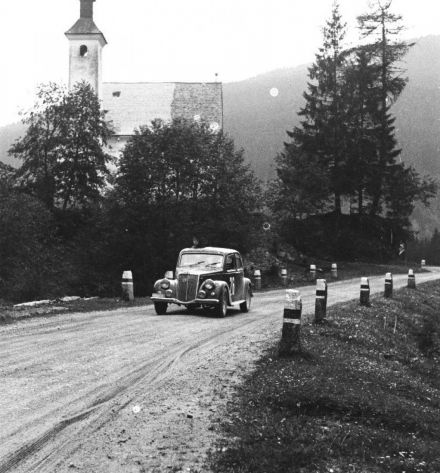 Erich Knitel – Lancia Aprilia.